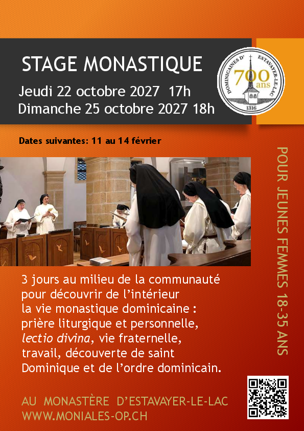 stage de vie monastique stage monastique