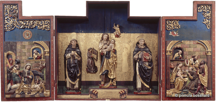 retable Hans Geiler Estavayer-Blonay au monastère des dominicaines