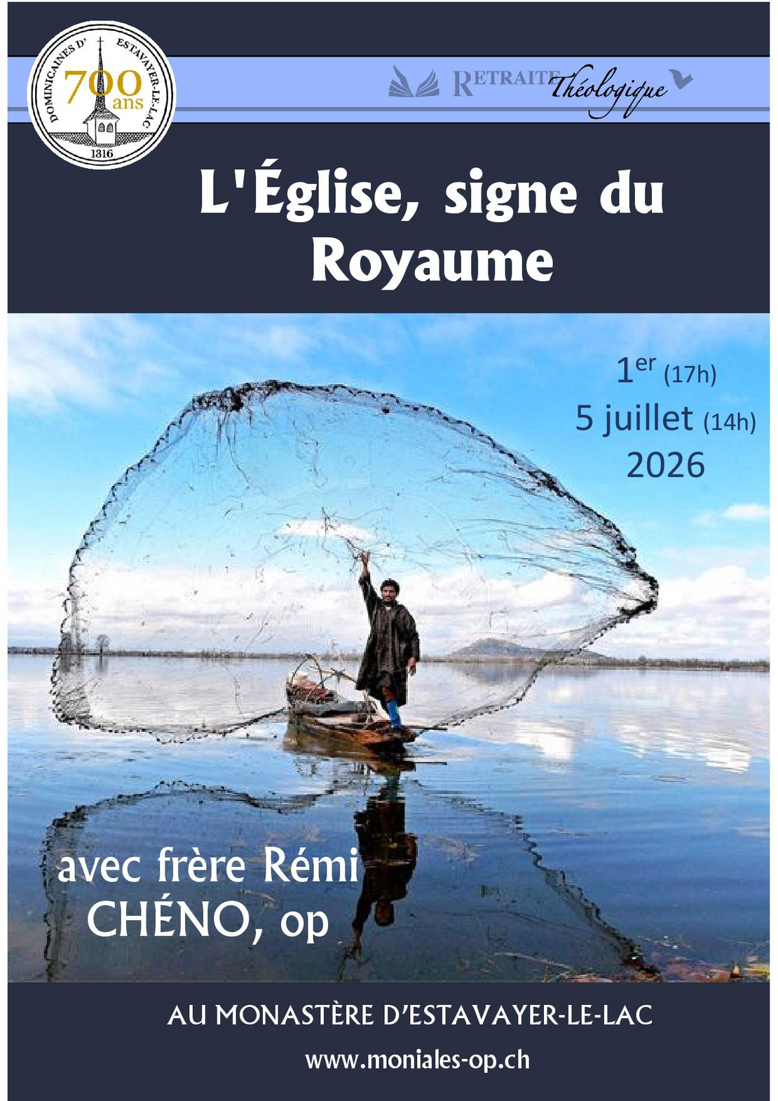 affiche de la retraite théologique