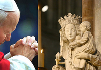 Jean Paul II prie pour la vie